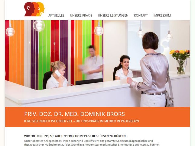 hno-praxis-dr-brors_wordpress-relaunch_tablet_01